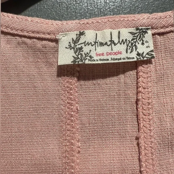 Free People Pink Bodysuit - Picture 4 of 8